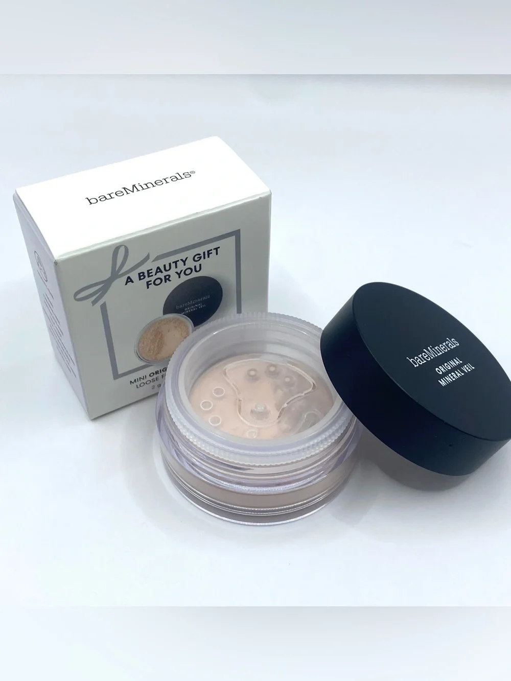 BareMinerals Original Mineral Veil Loose Setting Powder Translucent‎ Travel Size
